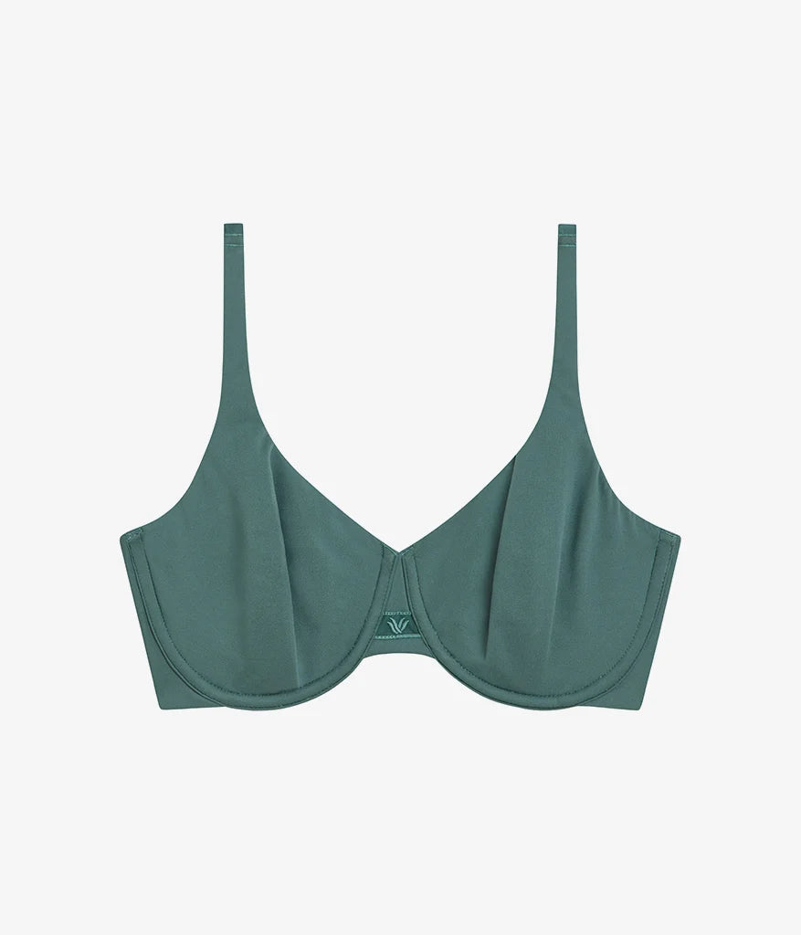 Ever Flexing™ Underwire Bra: Silver Pine
