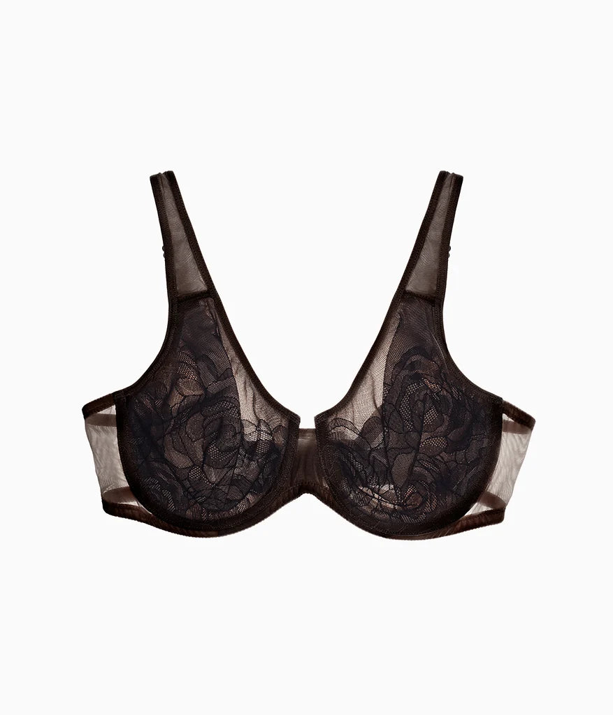 Stark Beauty Underwire Bra: Black