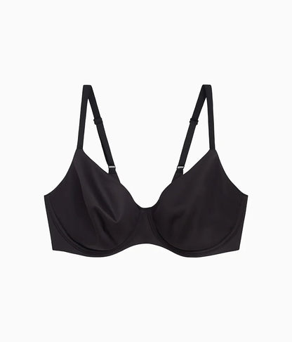 Sleek Standard Underwire Bra: Black