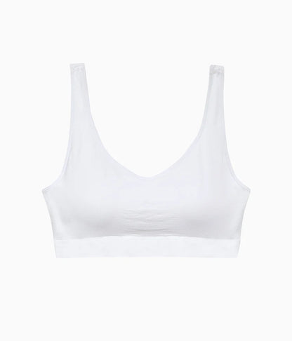 Feeling Flexible Bralette: White