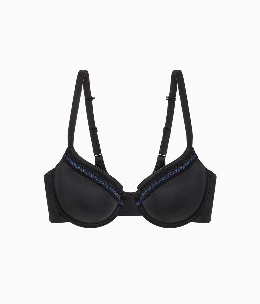 Perfect Primer Underwire T-Shirt Bra: Black