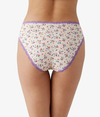 Inspired Eyelet Hi-Leg: Simply Petals