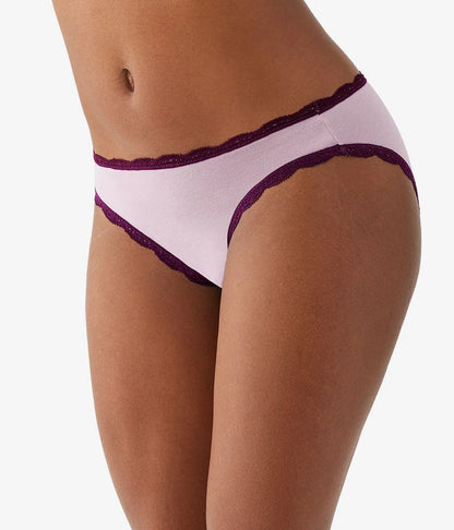 Inspired Eyelet Bikini: Dawn Pink