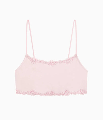 Future Foundation with Lace Bralette: Rose Smoke