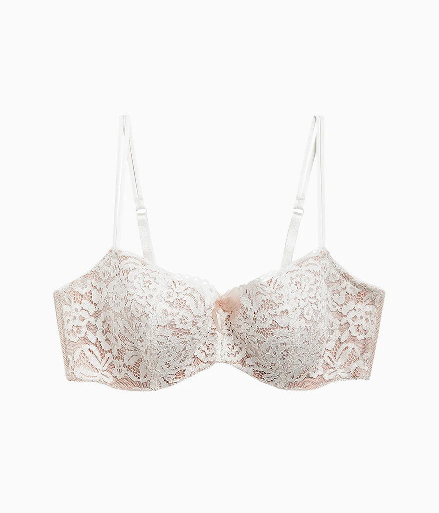 Ciao Bella Balconette Bra: Vanilla Ice