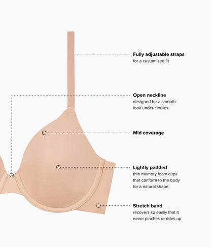 Comfort First T-Shirt Bra: Roebuck