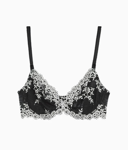 Embrace Lace®  Underwire Bra: Black