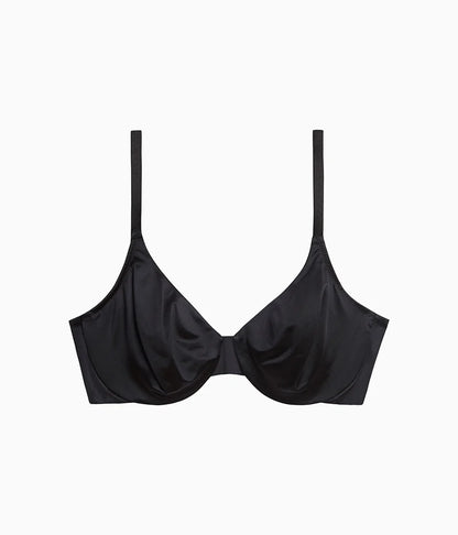 Inner Sheen Underwire Bra: Black