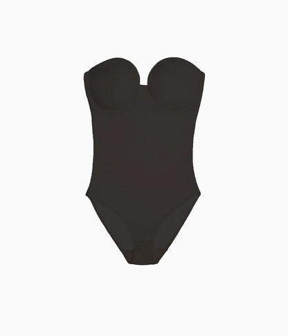 Red Carpet™  Strapless Shaping Body Briefer: Black