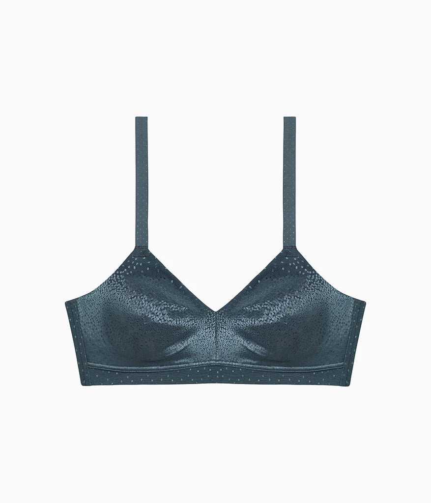 Back Appeal® Wire Free Bra: Dark Slate