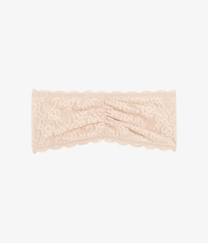 Effortlessly Lace Bandeau: Au Natural
