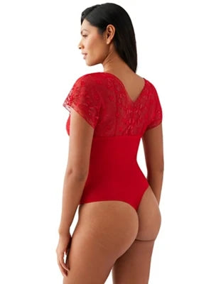 Lifted In Luxury Bodysuit: Hot Pink