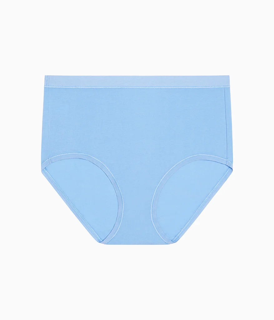 Understated Cotton Brief: Bel Air Blue