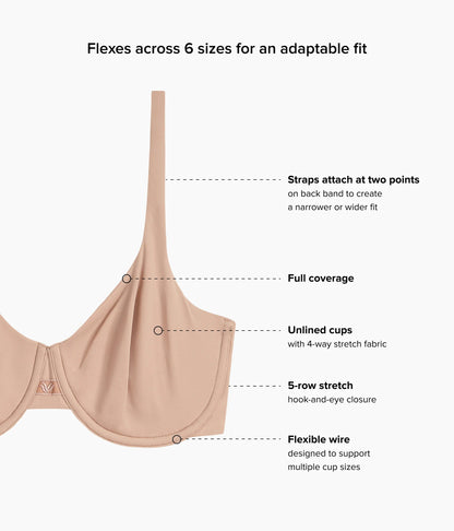 Ever Flexing™ Underwire Bra: Roebuck