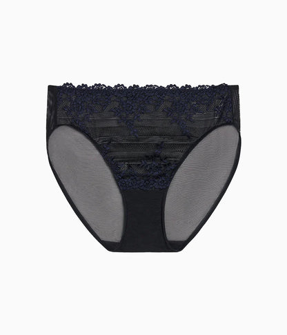 Embrace Lace® Hi-Cut: Black/Night Sky