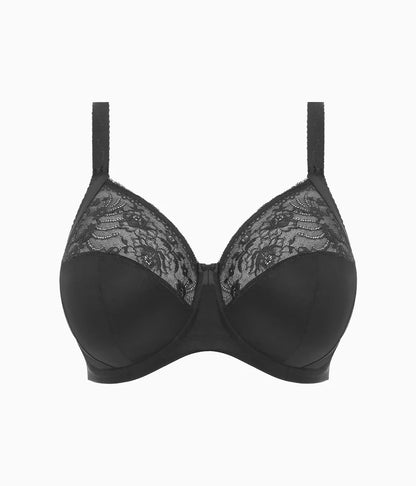 Morgan Stretch Banded Underwire Bra: Black