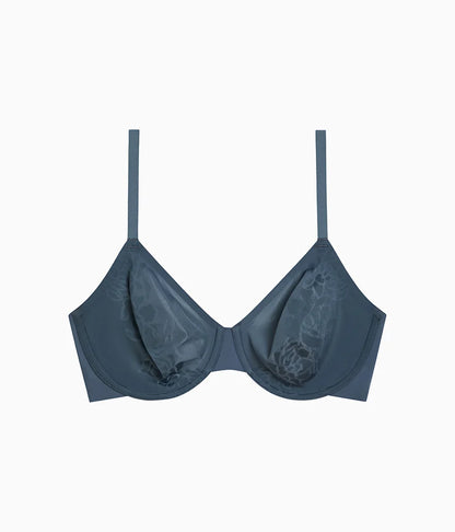 Confidence Boost™ Underwire Bra: Dark Slate